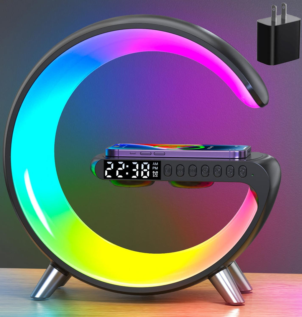 Smart LED Table Lamp 4-in-1 – Black & White - Flex Gamingproduct_type