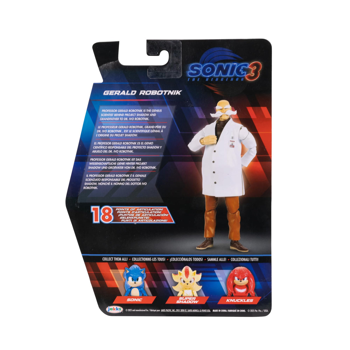 Sonic the Hedgehog 3 Movie 5 Inch Action Figures – 10 Styles - Flex Gamingproduct_type