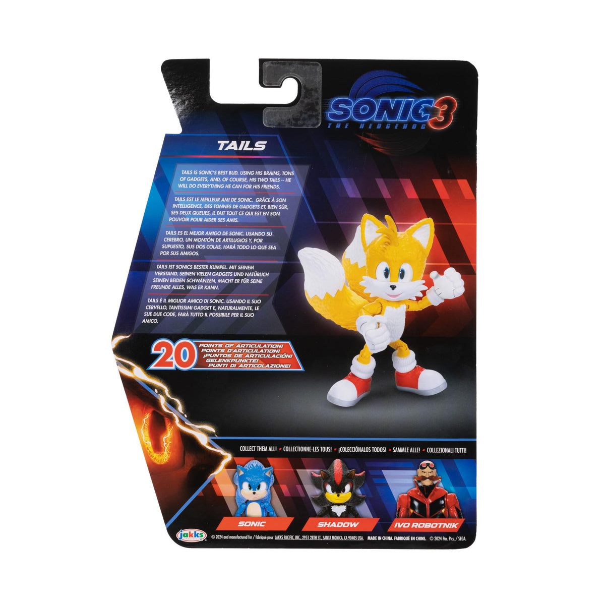 Sonic the Hedgehog 3 Movie 5 Inch Action Figures – 10 Styles - Flex Gamingproduct_type