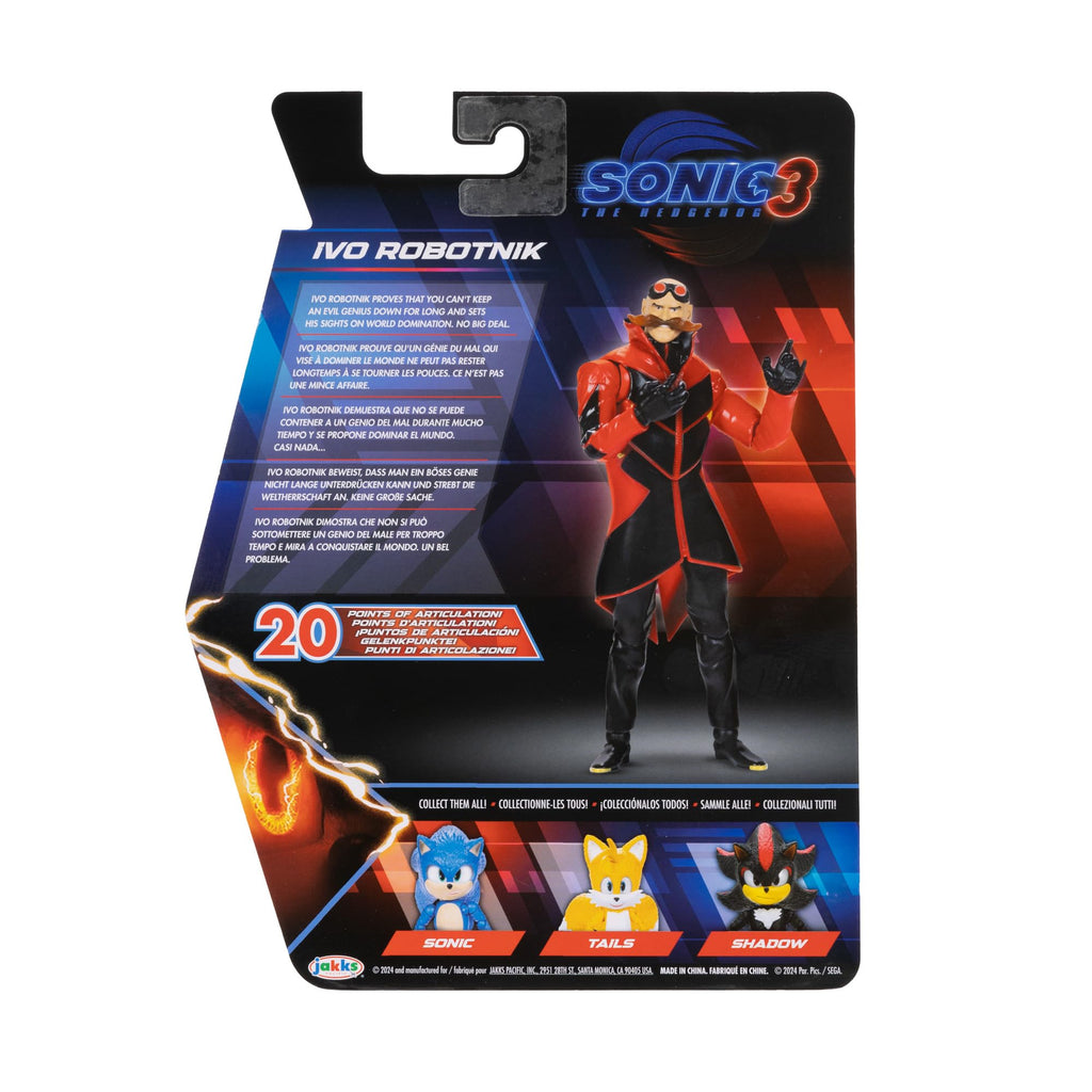 Sonic the Hedgehog 3 Movie 5 Inch Action Figures – 10 Styles - Flex Gamingproduct_type