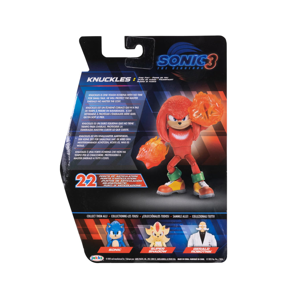 Sonic the Hedgehog 3 Movie 5 Inch Action Figures – 10 Styles - Flex Gamingproduct_type