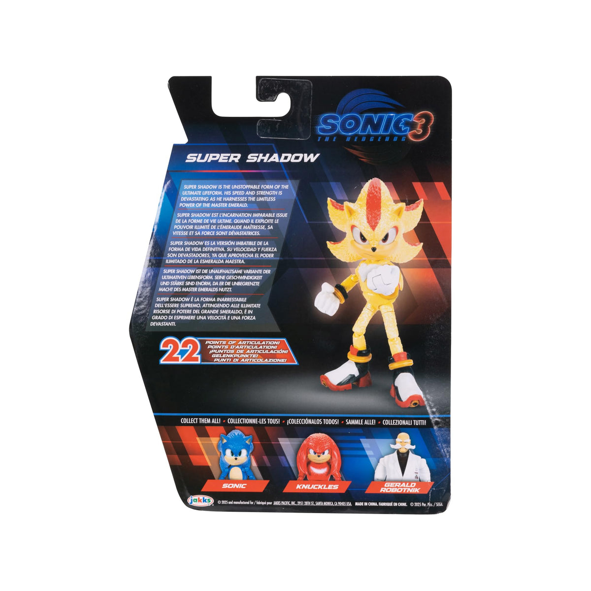 Sonic the Hedgehog 3 Movie 5 Inch Action Figures – 10 Styles - Flex Gamingproduct_type