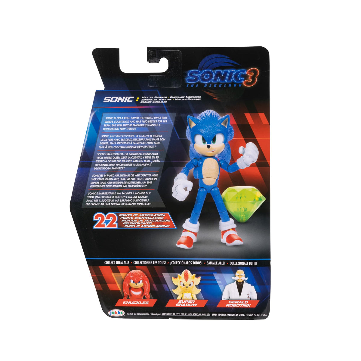 Sonic the Hedgehog 3 Movie 5 Inch Action Figures – 10 Styles - Flex Gamingproduct_type