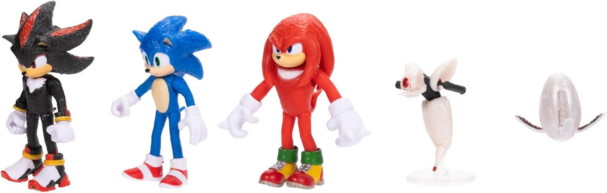 Sonic the Hedgehog 3 Movie Action Figures Gift Pack – 2.5 Inch – 5 Piece - Flex Gamingproduct_type