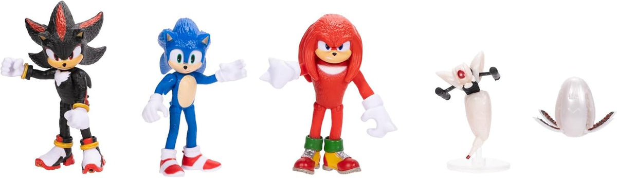 Sonic the Hedgehog 3 Movie Action Figures Gift Pack – 2.5 Inch – 5 Piece - Flex Gamingproduct_type