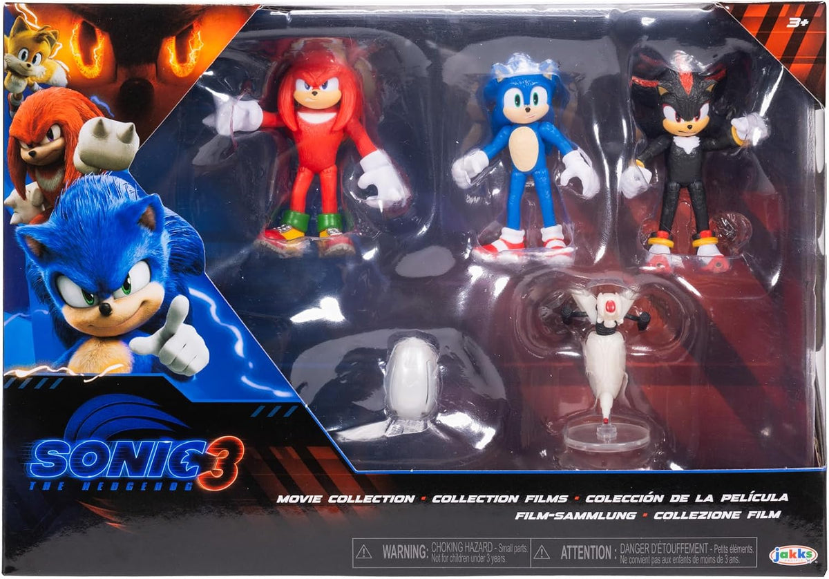 Sonic the Hedgehog 3 Movie Action Figures Gift Pack – 2.5 Inch – 5 Piece - Flex Gamingproduct_type
