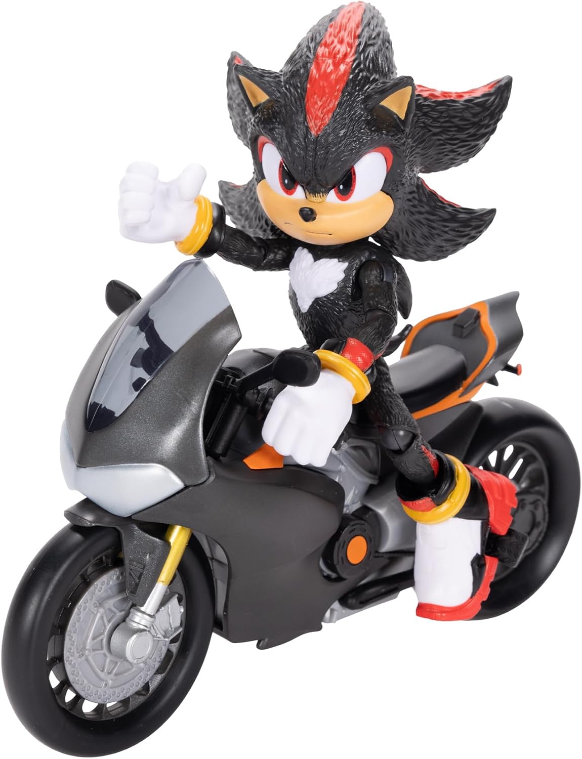 Sonic the Hedgehog 3 Movie Sonic 5 Inch Figure with Motorcycle Vehicle - Flex Gamingproduct_type