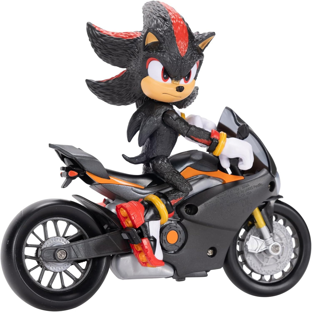 Sonic the Hedgehog 3 Movie Sonic 5 Inch Figure with Motorcycle Vehicle - Flex Gamingproduct_type