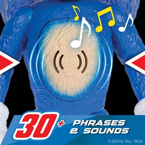 Sonic the Hedgehog 3 Ultimate Talking Sonic Figure – 12 Inch - Flex Gamingproduct_type