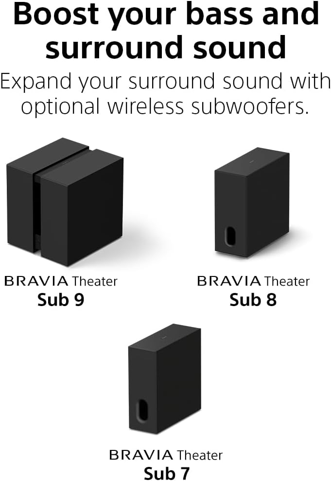 Sony BRAVIA Theater Quad HT-A9M2 16-Speaker Wireless Home Theater System - Flex Gamingproduct_type