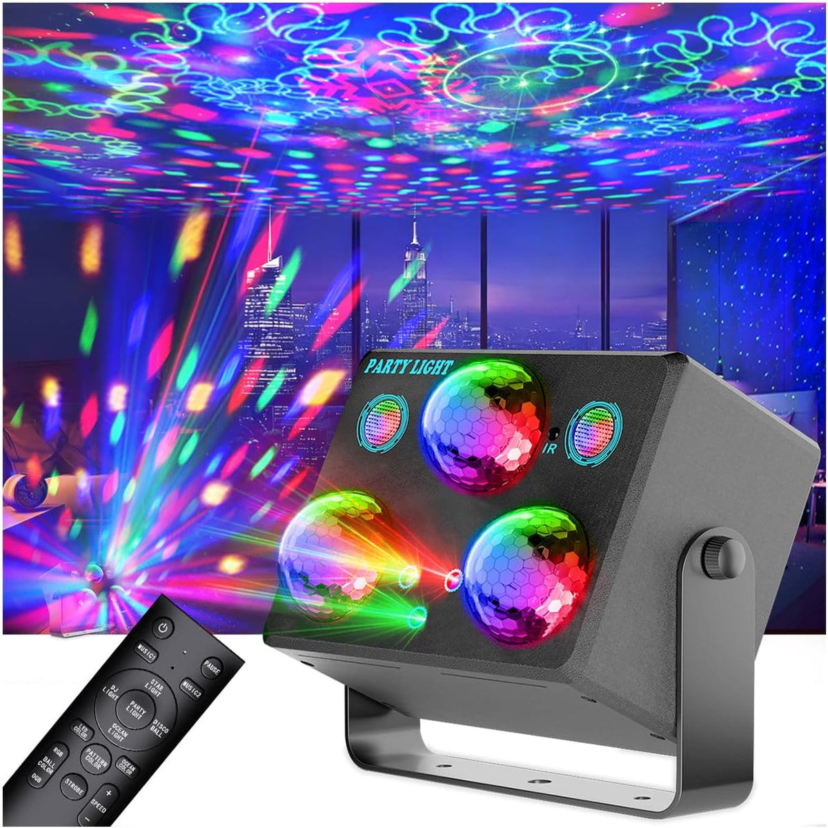 SPOOBOOLA 6-in-1 Party Light Projector – 3 Variants - Flex Gamingproduct_type