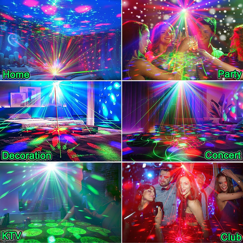 SPOOBOOLA 6-in-1 Party Light Projector – 3 Variants - Flex Gamingproduct_type
