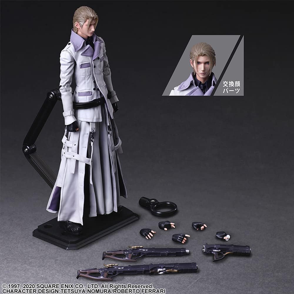 Square Enix FF7 Remake – Rufus Shinra Play Arts Kai Figure - Flex Gamingproduct_type