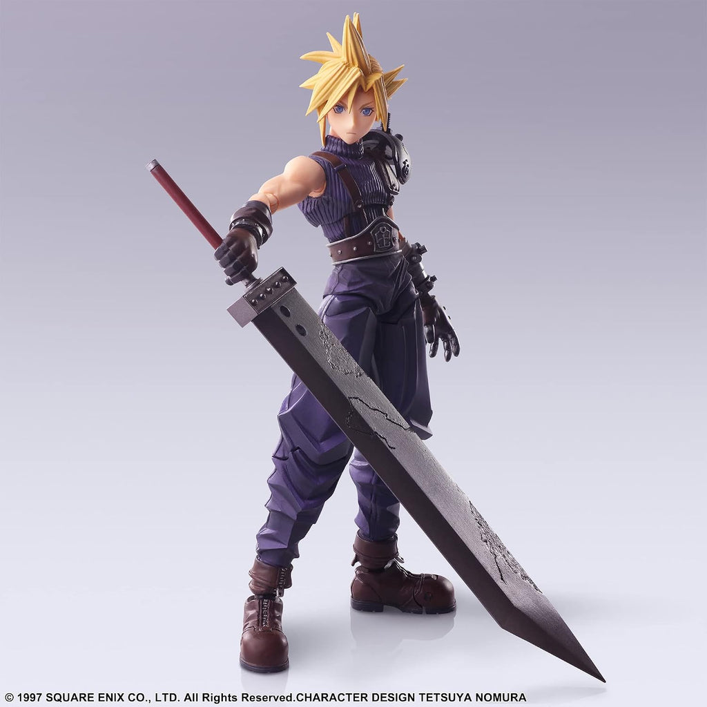 Square Enix Final Fantasy VII Bring Arts – Cloud Strife Figure - Flex Gamingproduct_type