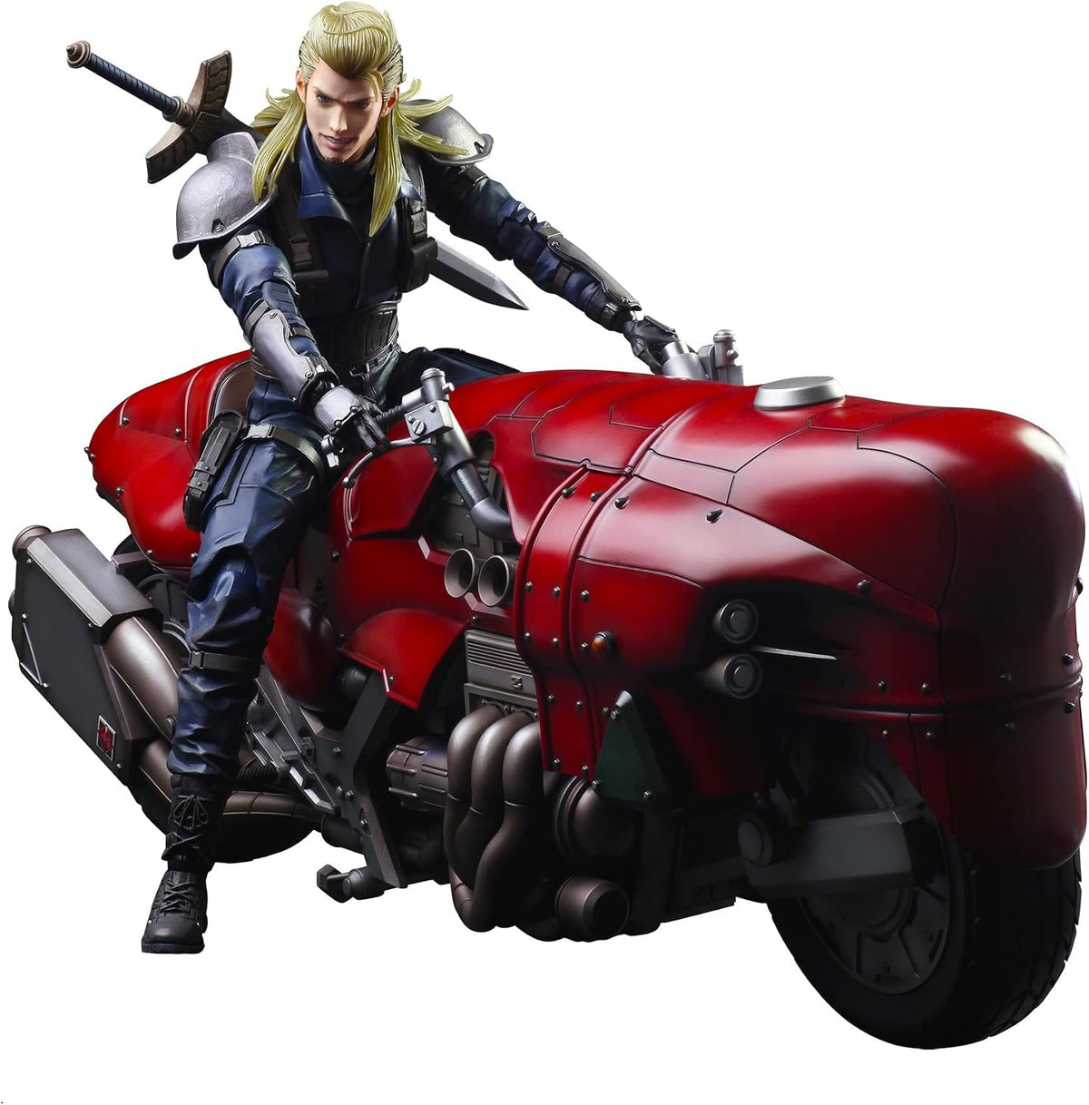 Square Enix Final Fantasy VII Remake – Roche & Moto Play Arts Kai Figure & Vehicle - Flex Gamingproduct_type