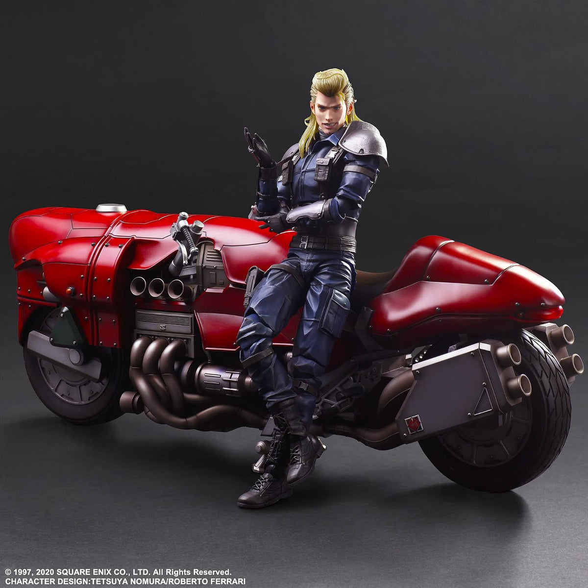 Square Enix Final Fantasy VII Remake – Roche & Moto Play Arts Kai Figure & Vehicle - Flex Gamingproduct_type