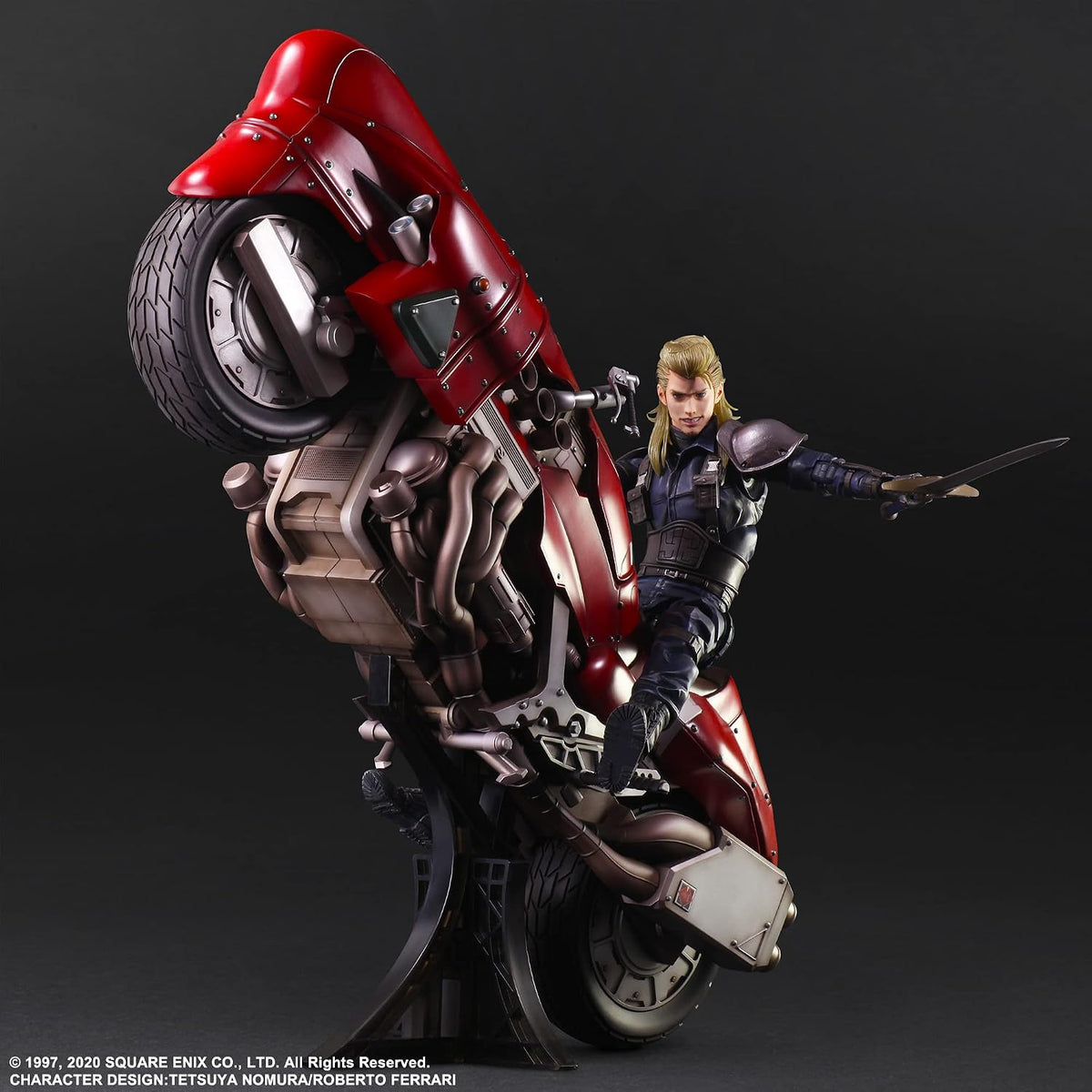 Square Enix Final Fantasy VII Remake – Roche & Moto Play Arts Kai Figure & Vehicle - Flex Gamingproduct_type