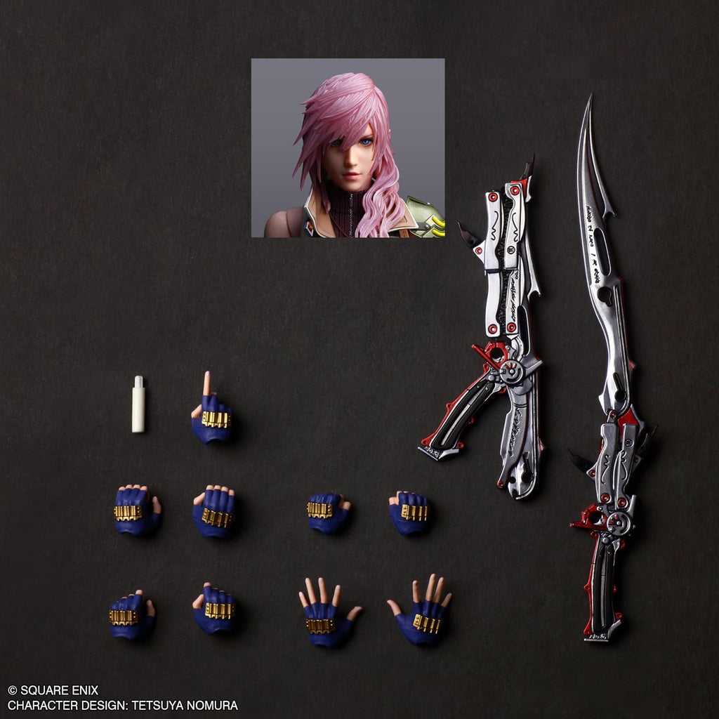 Square Enix Play Arts – Final Fantasy XIII Lightning 10.2" Pre-Painted Action Figure - Flex Gamingproduct_type