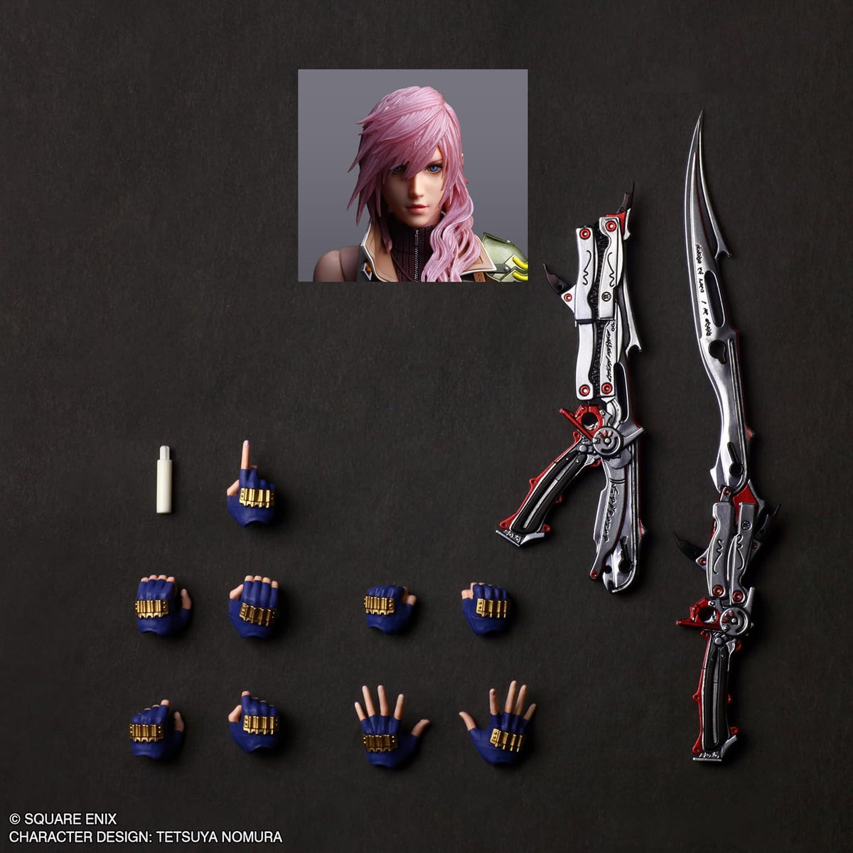 Square Enix Play Arts – Final Fantasy XIII Lightning 10.2" Pre-Painted Action Figure - Flex Gamingproduct_type