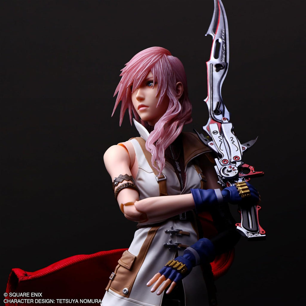 Square Enix Play Arts – Final Fantasy XIII Lightning 10.2" Pre-Painted Action Figure - Flex Gamingproduct_type