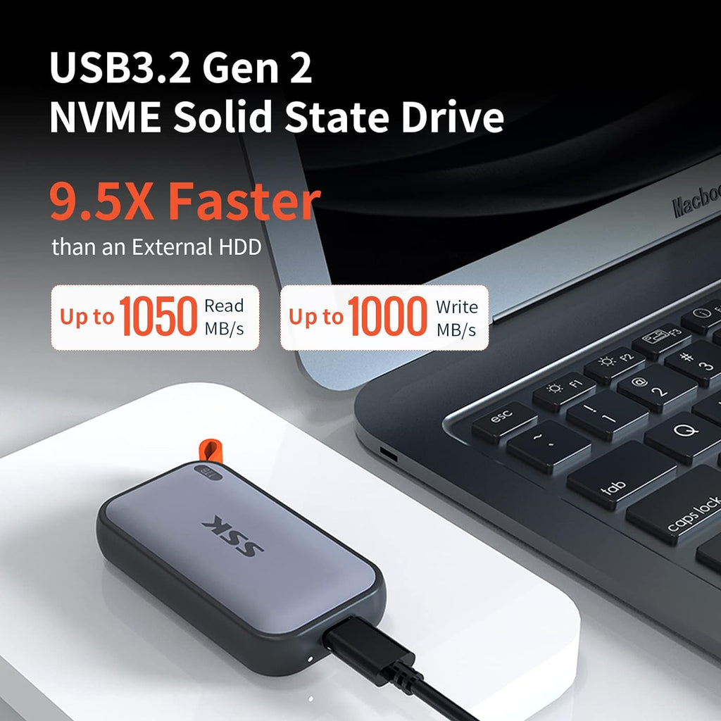 SSK Portable SSD – 250GB, 500GB, 1TB & 4TB - Flex Gamingproduct_type