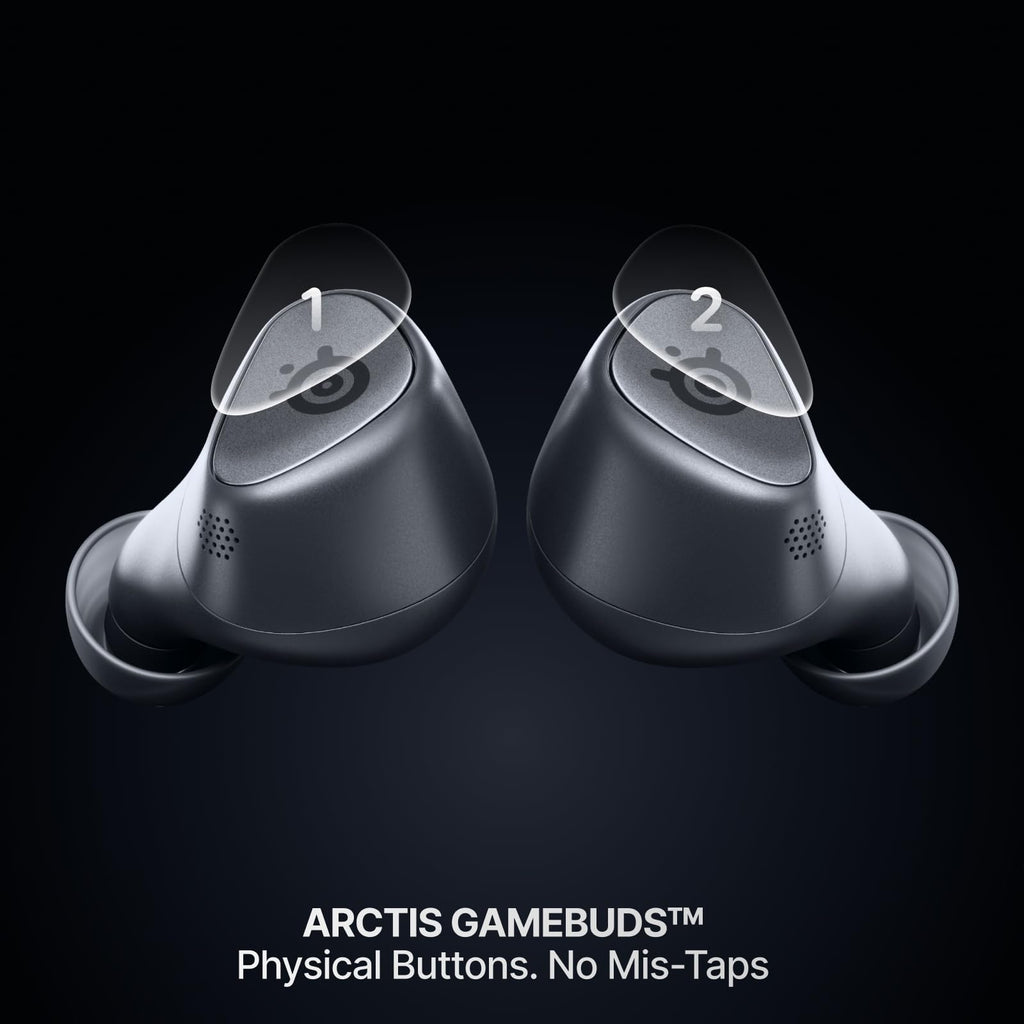 SteelSeries Arctis GameBuds Wireless Gaming Earbuds – 2 Platforms & 2 Colors - Flex Gamingproduct_type
