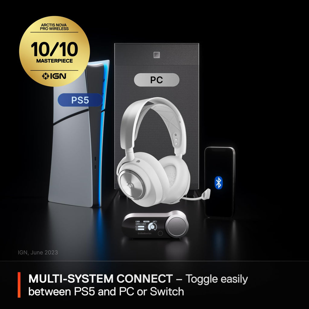 SteelSeries Arctis Nova Pro Wireless Gaming Headset – 2 Colors & 4 Styles - Flex Gamingproduct_type