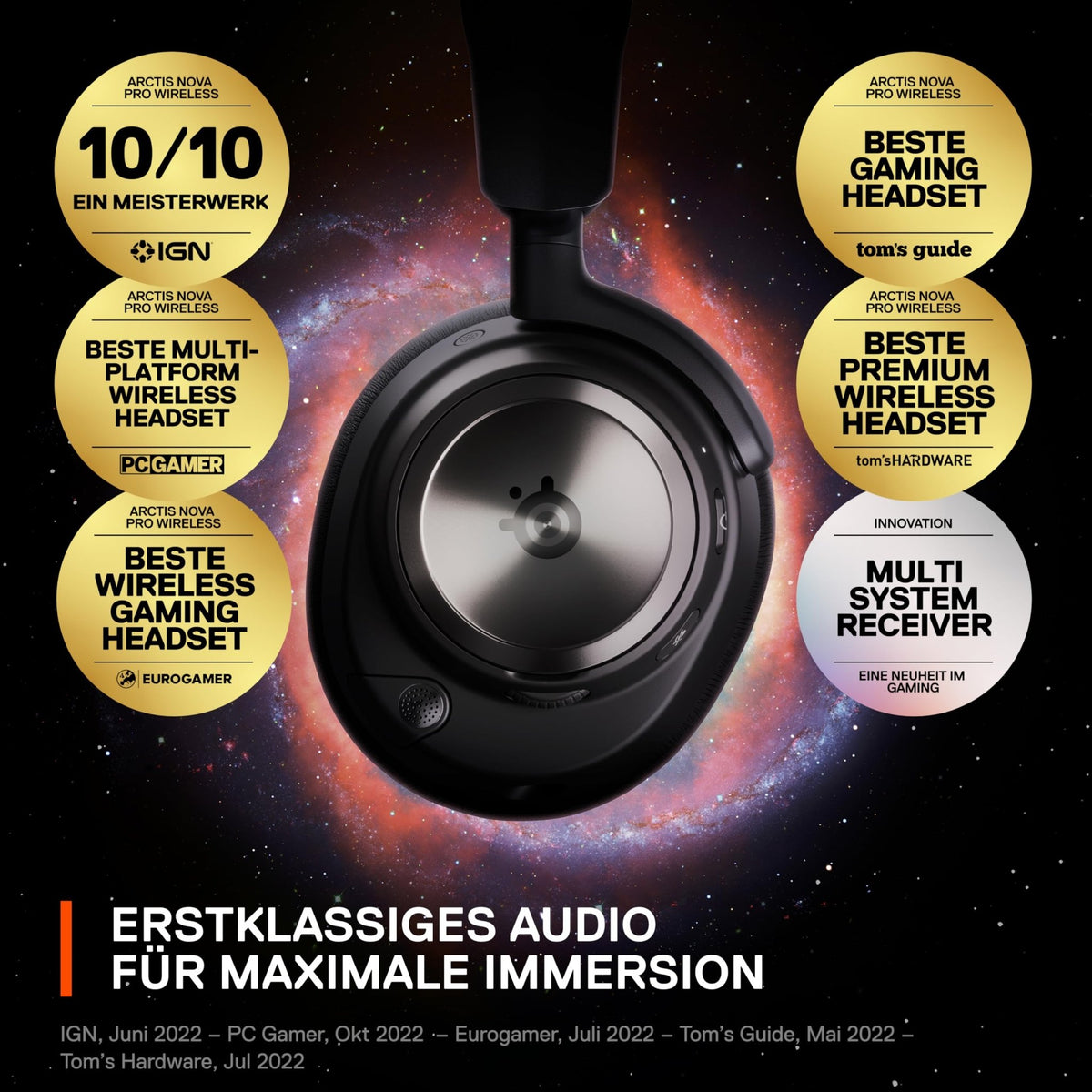 SteelSeries Arctis Nova Pro Wireless Gaming Headset – 2 Colors & 4 Styles - Flex Gamingproduct_type