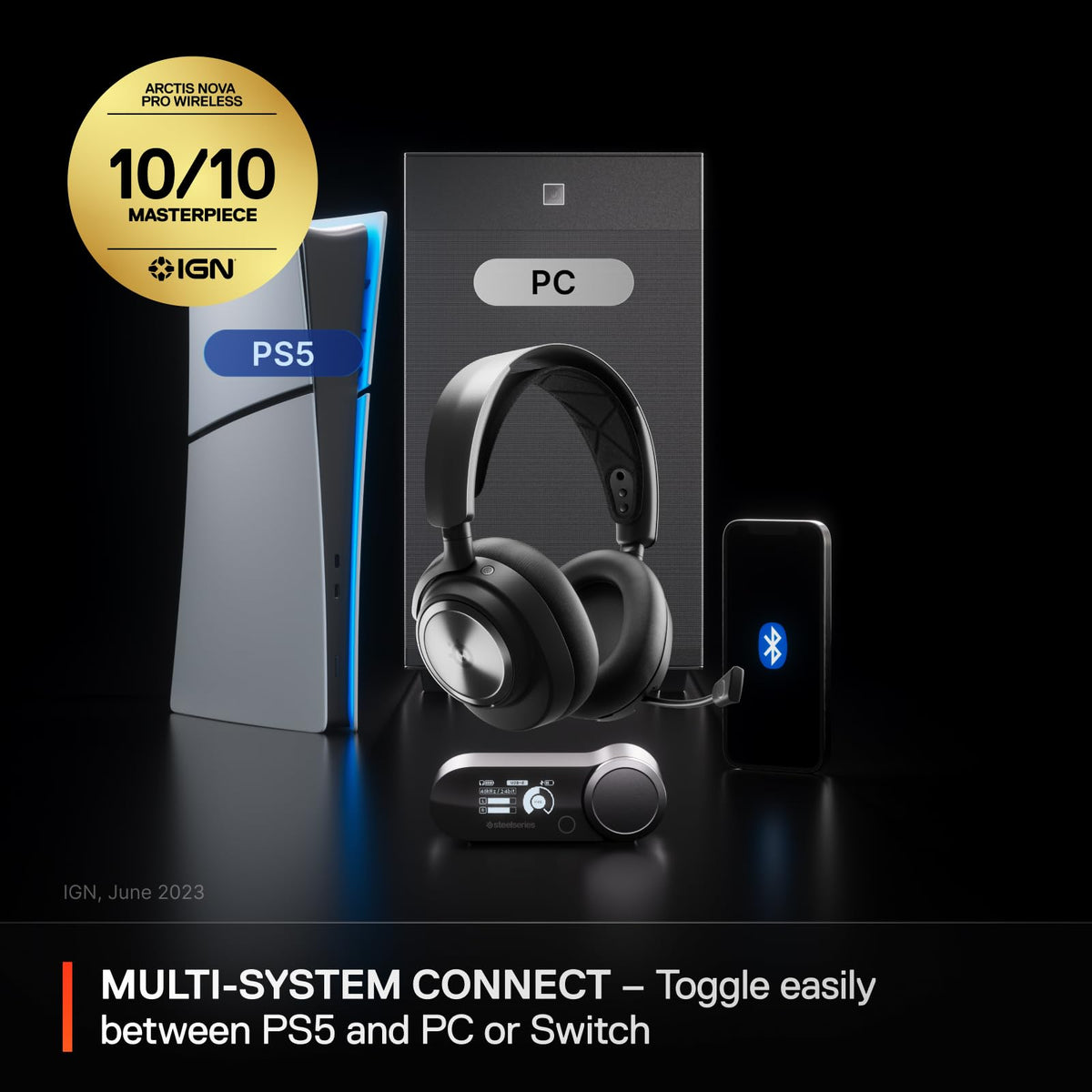 SteelSeries Arctis Nova Pro Wireless Gaming Headset – 2 Colors & 4 Styles - Flex Gamingproduct_type