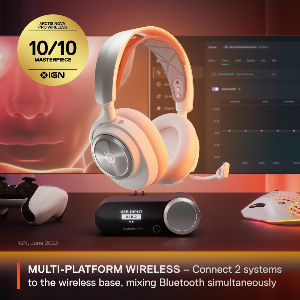 SteelSeries Arctis Nova Pro Wireless Gaming Headset – 2 Colors & 4 Styles - Flex Gamingproduct_type