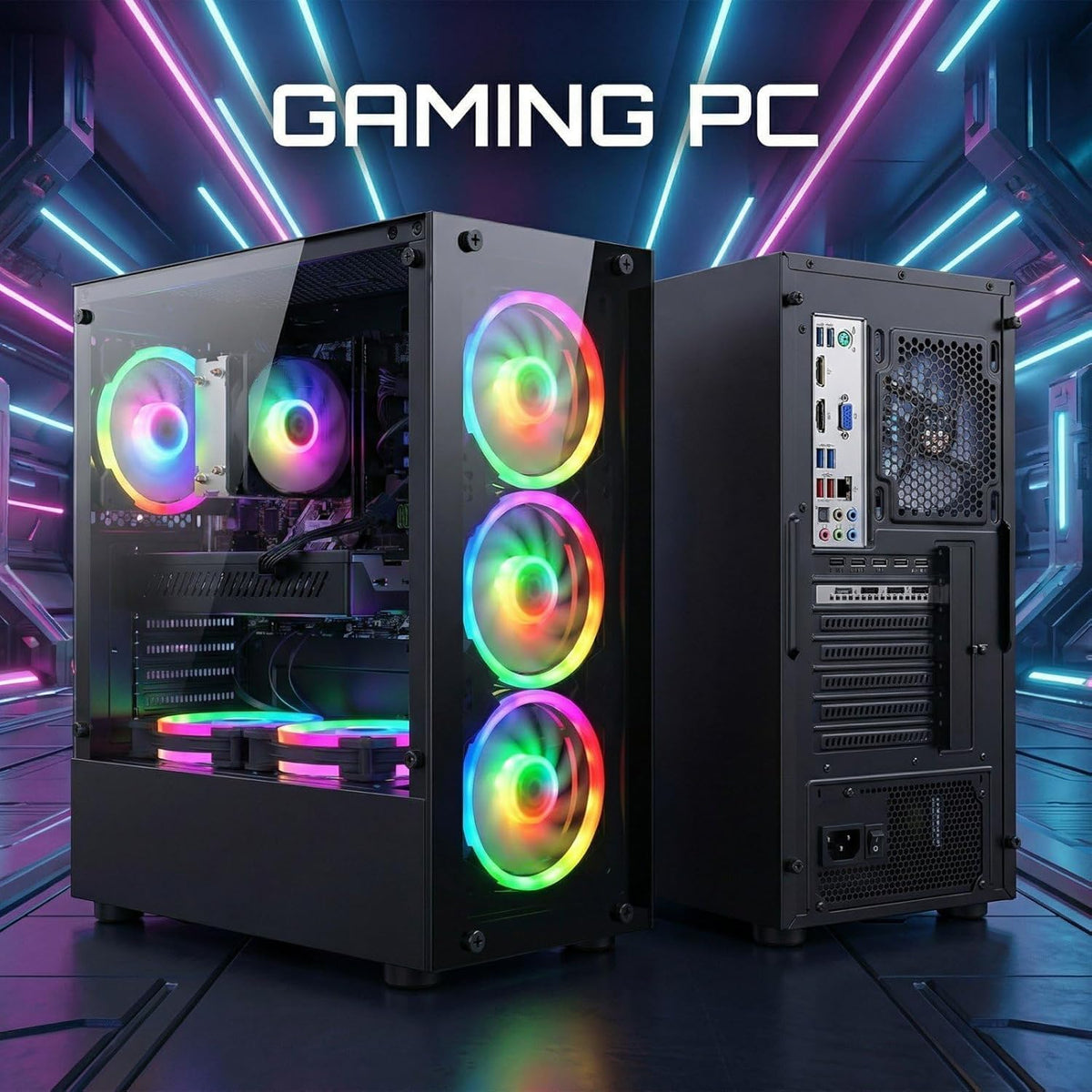 STGAubron Gaming PC Desktop – Intel Core i7 & GTX 1660 Super 6GB - Flex Gamingproduct_type