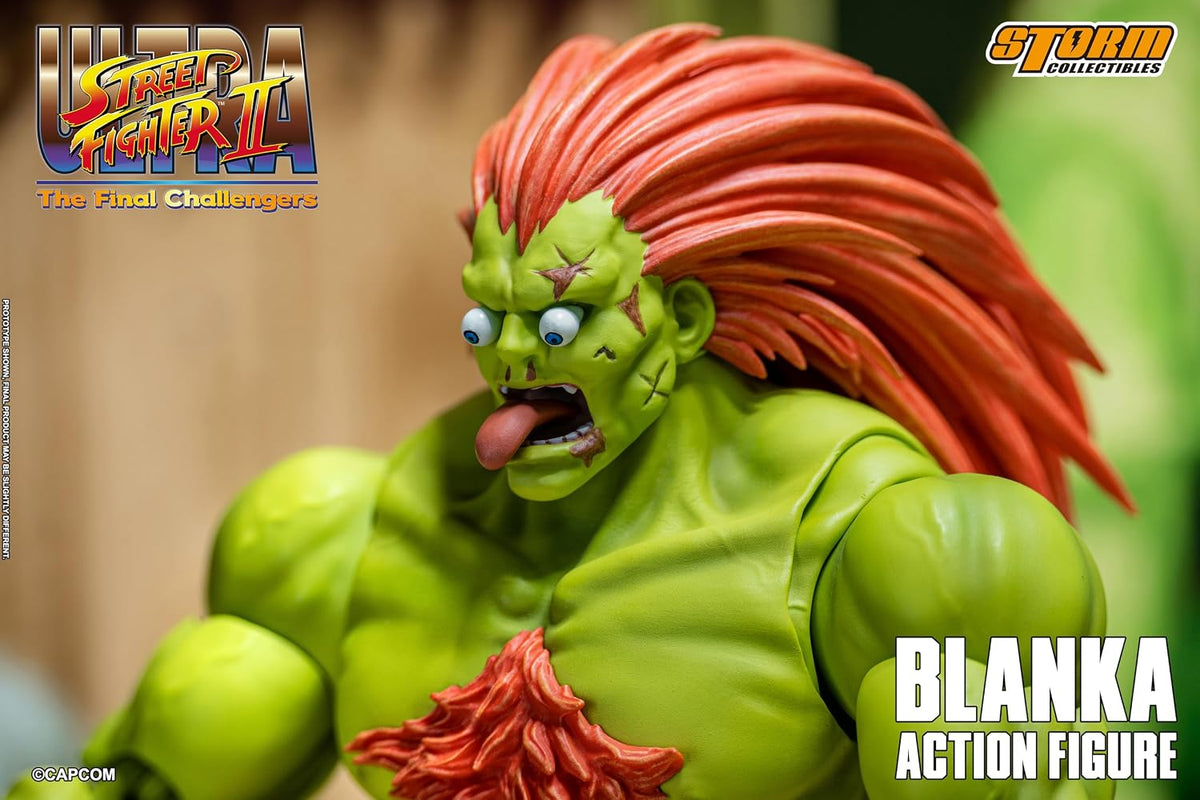 Storm Collectibles Ultra Street Fighter II – Blanka Action Figure - Flex Gamingproduct_type