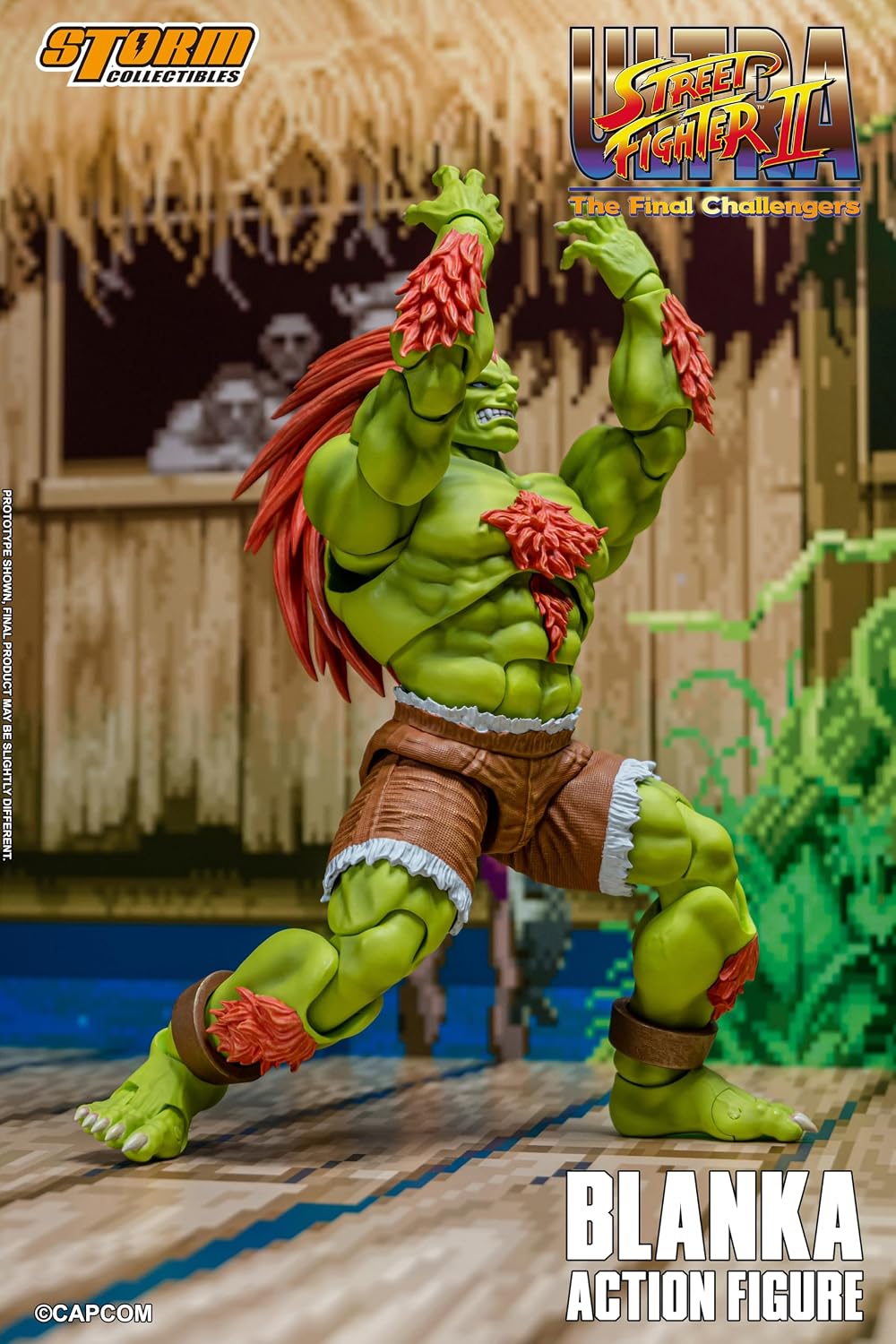 Storm Collectibles Ultra Street Fighter II – Blanka Action Figure - Flex Gamingproduct_type