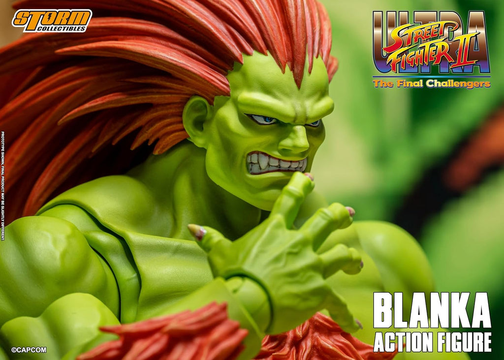 Storm Collectibles Ultra Street Fighter II – Blanka Action Figure - Flex Gamingproduct_type
