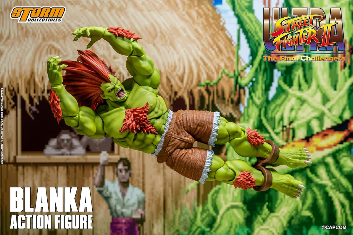 Storm Collectibles Ultra Street Fighter II – Blanka Action Figure - Flex Gamingproduct_type