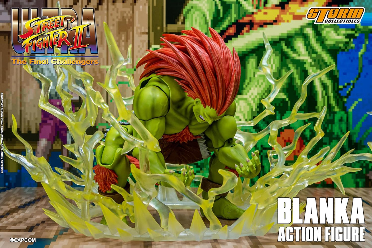 Storm Collectibles Ultra Street Fighter II – Blanka Action Figure - Flex Gamingproduct_type