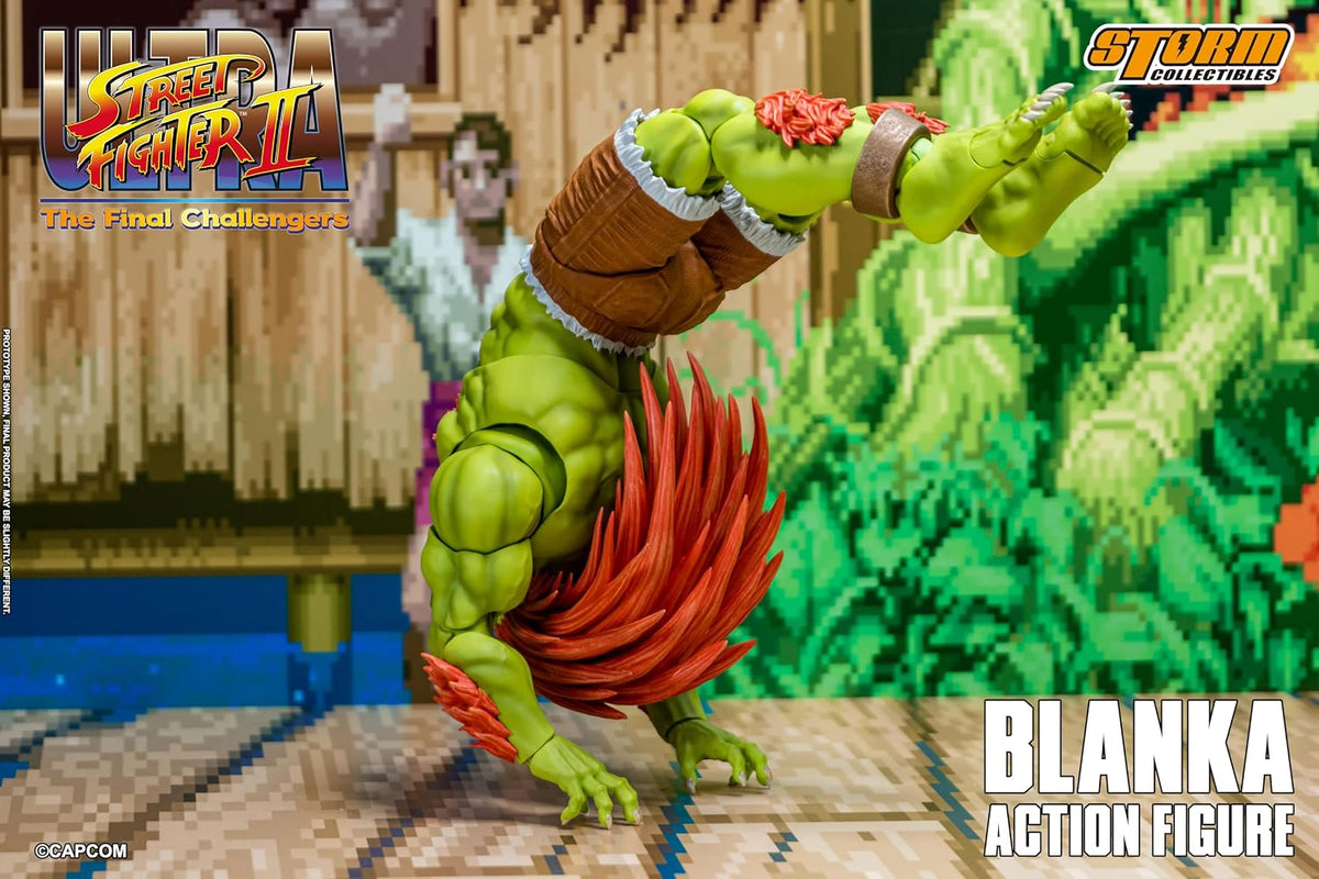 Storm Collectibles Ultra Street Fighter II – Blanka Action Figure - Flex Gamingproduct_type