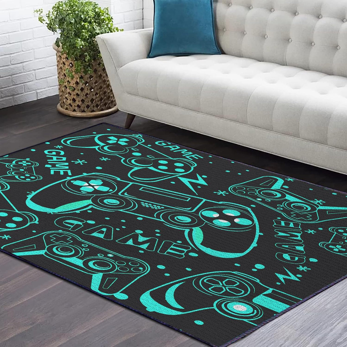 Sunnycitron Gaming Area Rug 39x59 in – 7 Colors - Flex Gamingproduct_type
