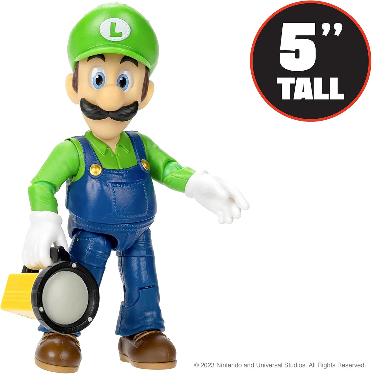 Super Mario Bros. Movie Luigi Action Figure – 5 Inch - Flex Gamingproduct_type