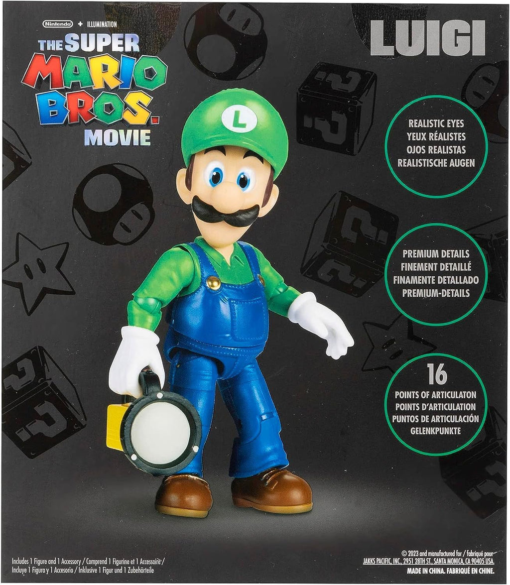 Super Mario Bros. Movie Luigi Action Figure – 5 Inch - Flex Gamingproduct_type