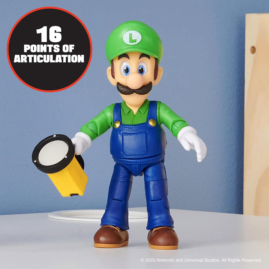 Super Mario Bros. Movie Luigi Action Figure – 5 Inch - Flex Gamingproduct_type