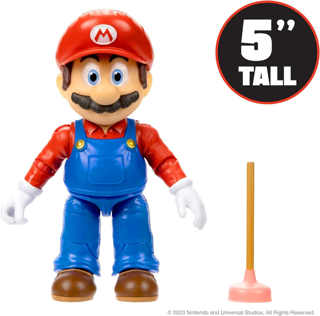 Super Mario Bros. Movie Mario Action Figure – 5 Inch - Flex Gamingproduct_type