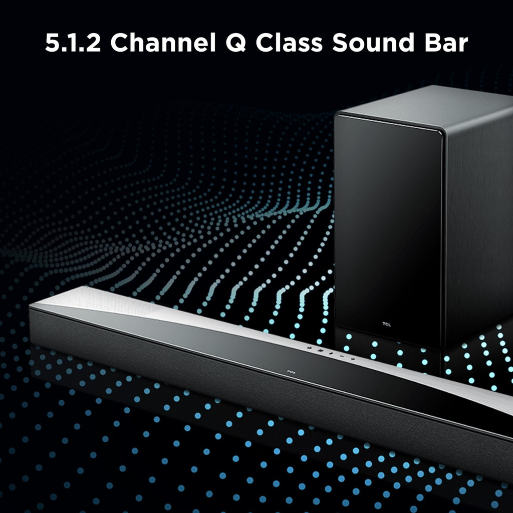 TCL Q-Series 5.1 Surround Sound Bar with Wireless Subwoofer – Q65H, Q75H & Q85H - Flex Gamingproduct_type