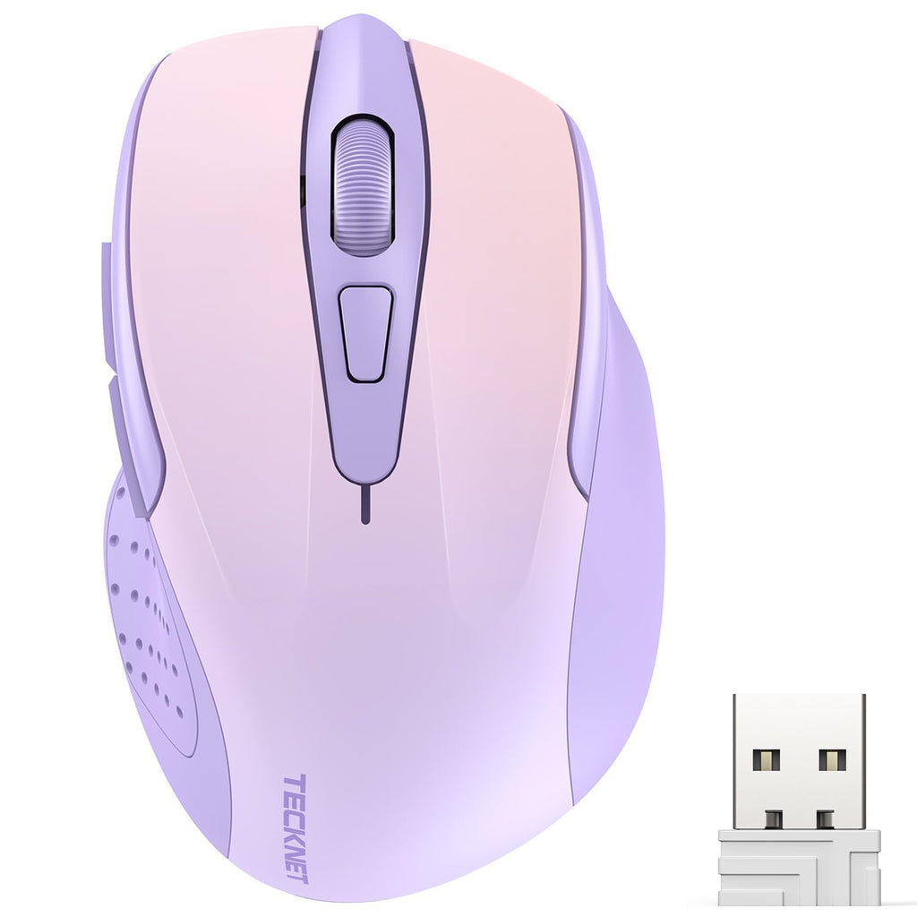 TECKNET Wireless Mouse 2.4G Ergonomic – 14 Colors - Flex Gamingproduct_type