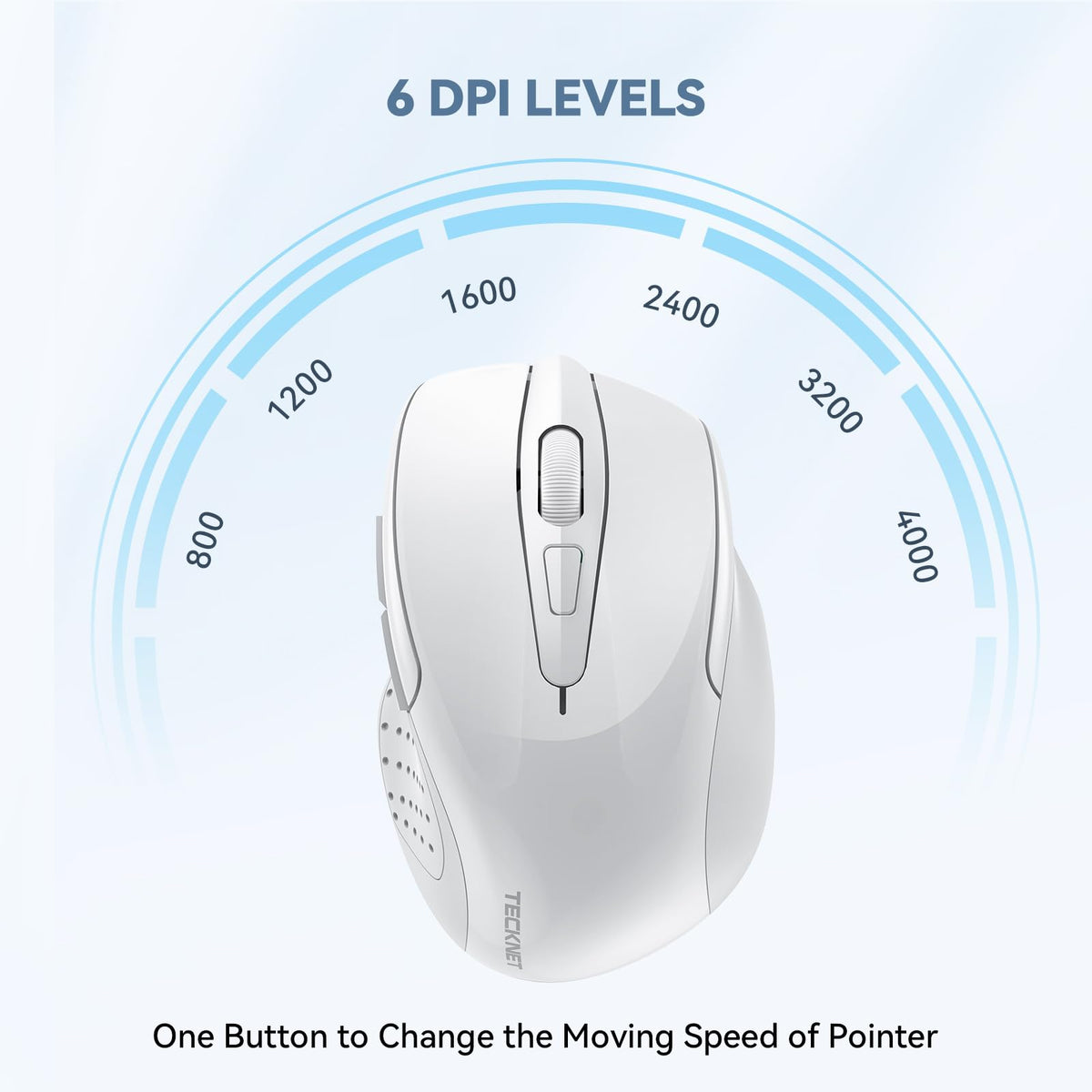 TECKNET Wireless Mouse 2.4G Ergonomic – 14 Colors - Flex Gamingproduct_type