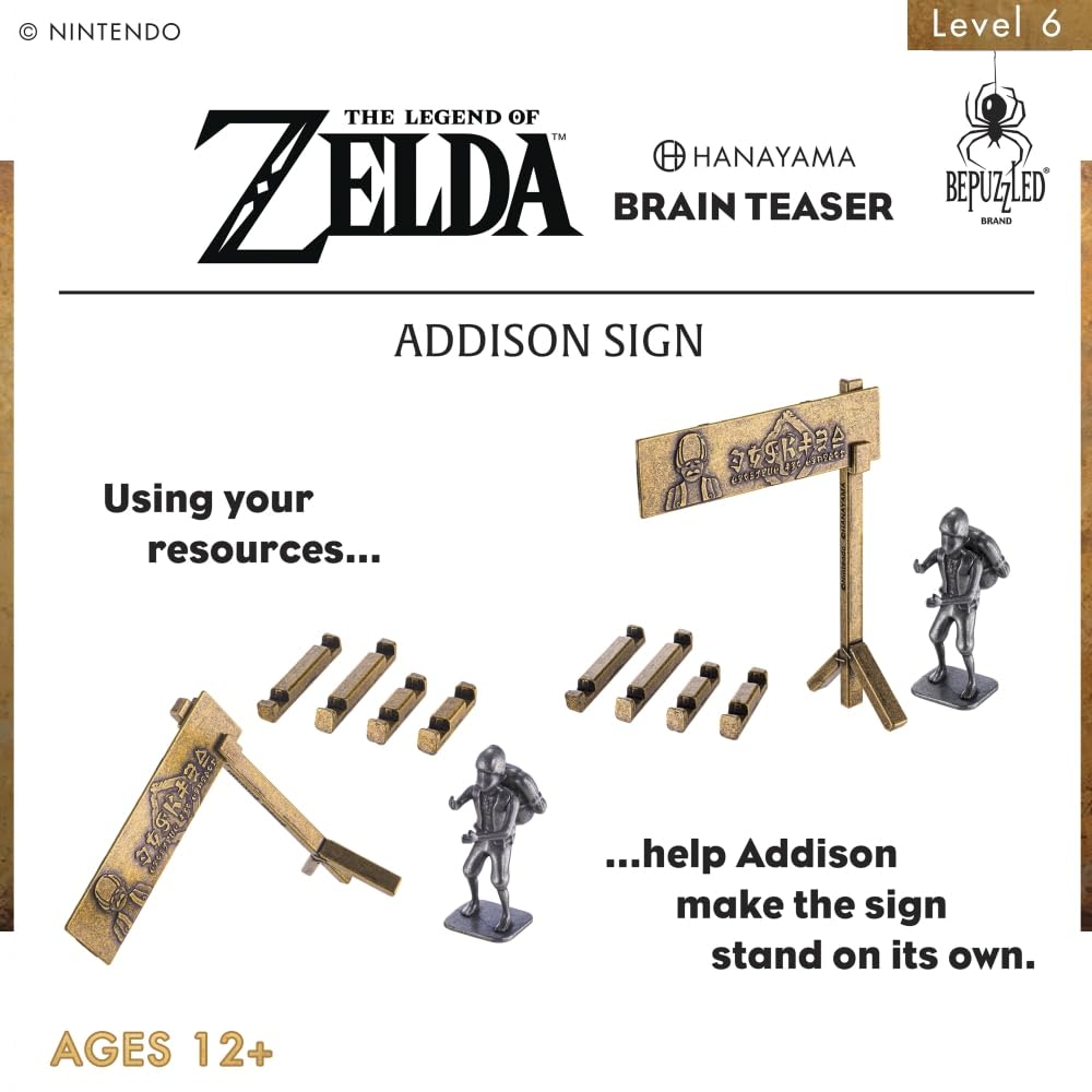 The Legend of Zelda Hanayama Metal Brain Teaser – 5 Designs - Flex Gamingproduct_type