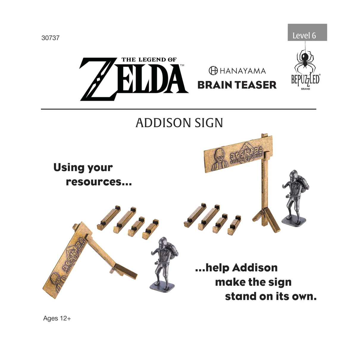 The Legend of Zelda Hanayama Metal Brain Teaser – 5 Designs - Flex Gamingproduct_type