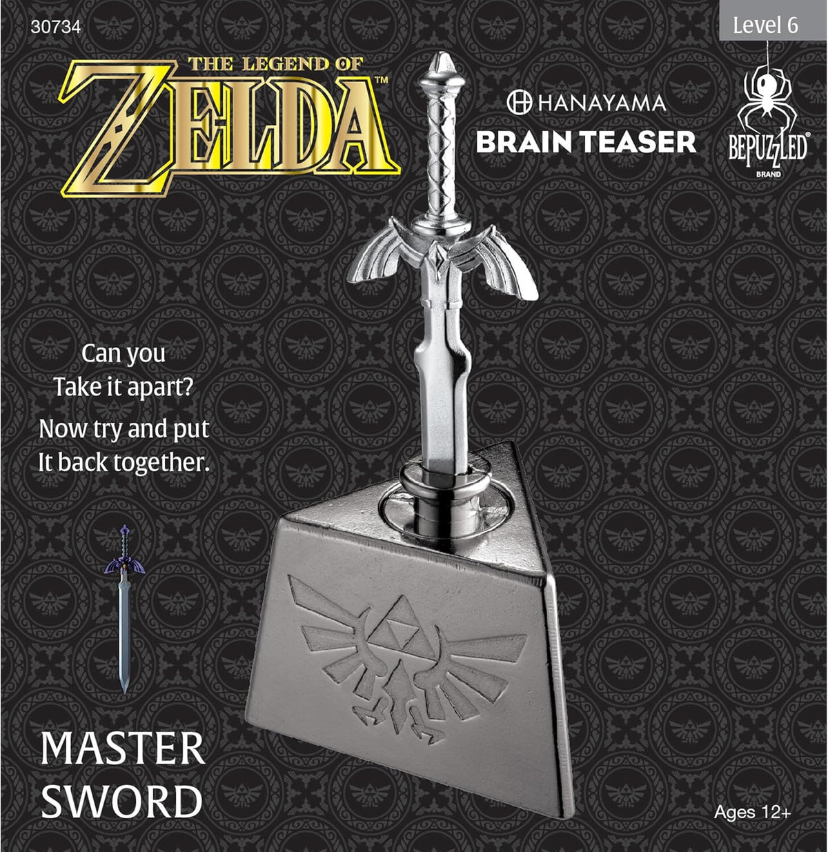 The Legend of Zelda Hanayama Metal Brain Teaser – 5 Designs - Flex Gamingproduct_type