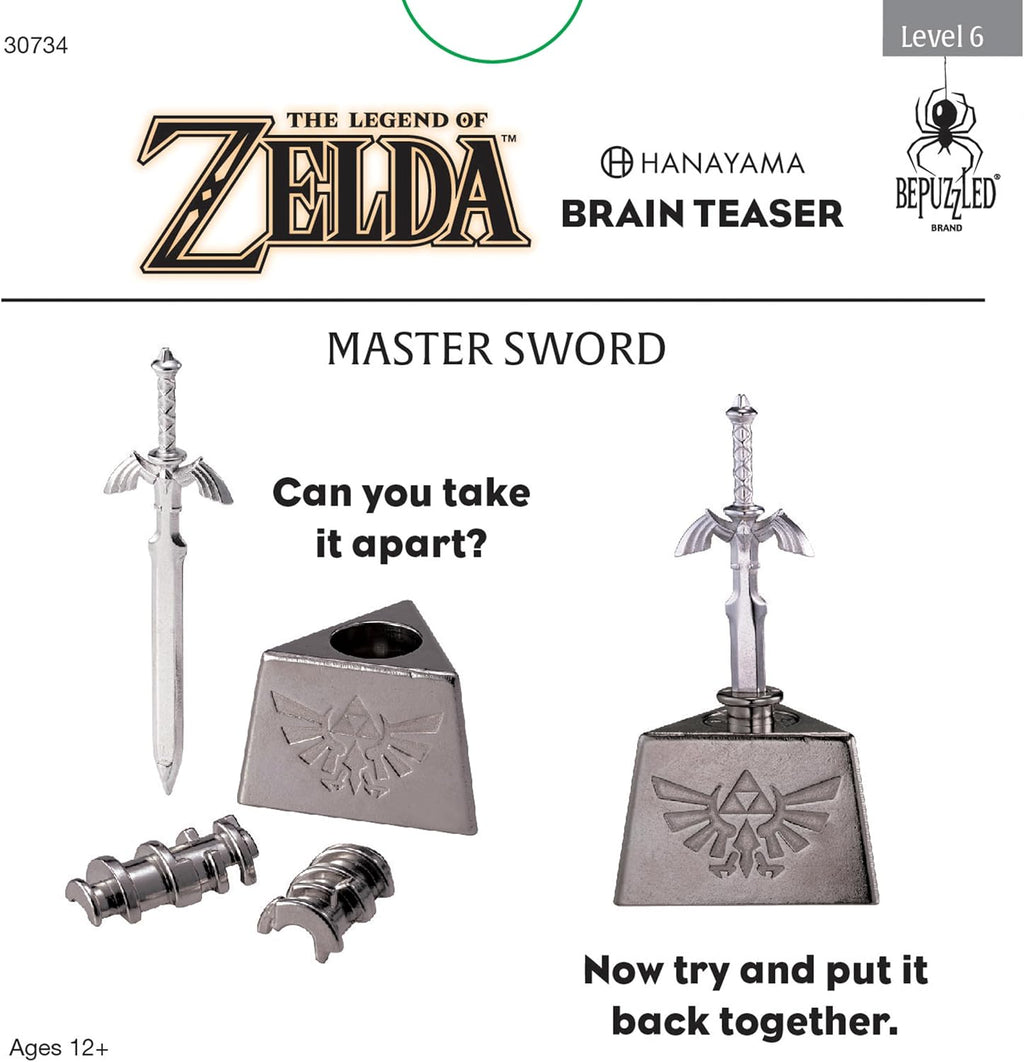 The Legend of Zelda Hanayama Metal Brain Teaser – 5 Designs - Flex Gamingproduct_type