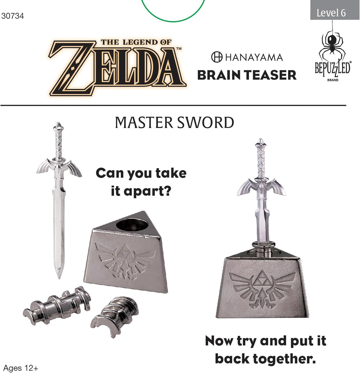 The Legend of Zelda Hanayama Metal Brain Teaser – 5 Designs - Flex Gamingproduct_type
